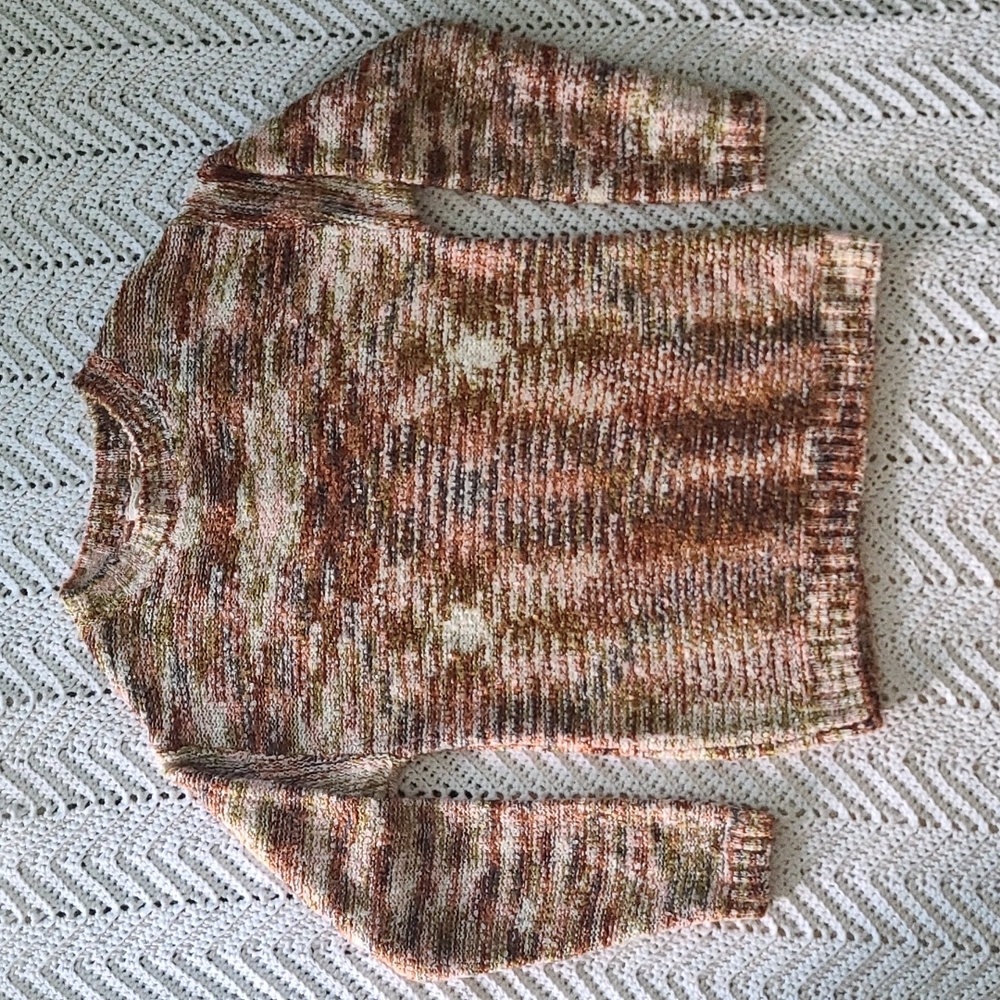 Peyton Primrose Multi Color sweater medium